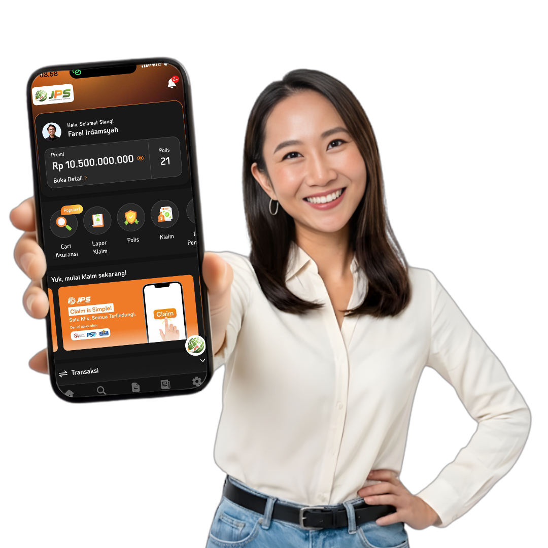 Person holding phone